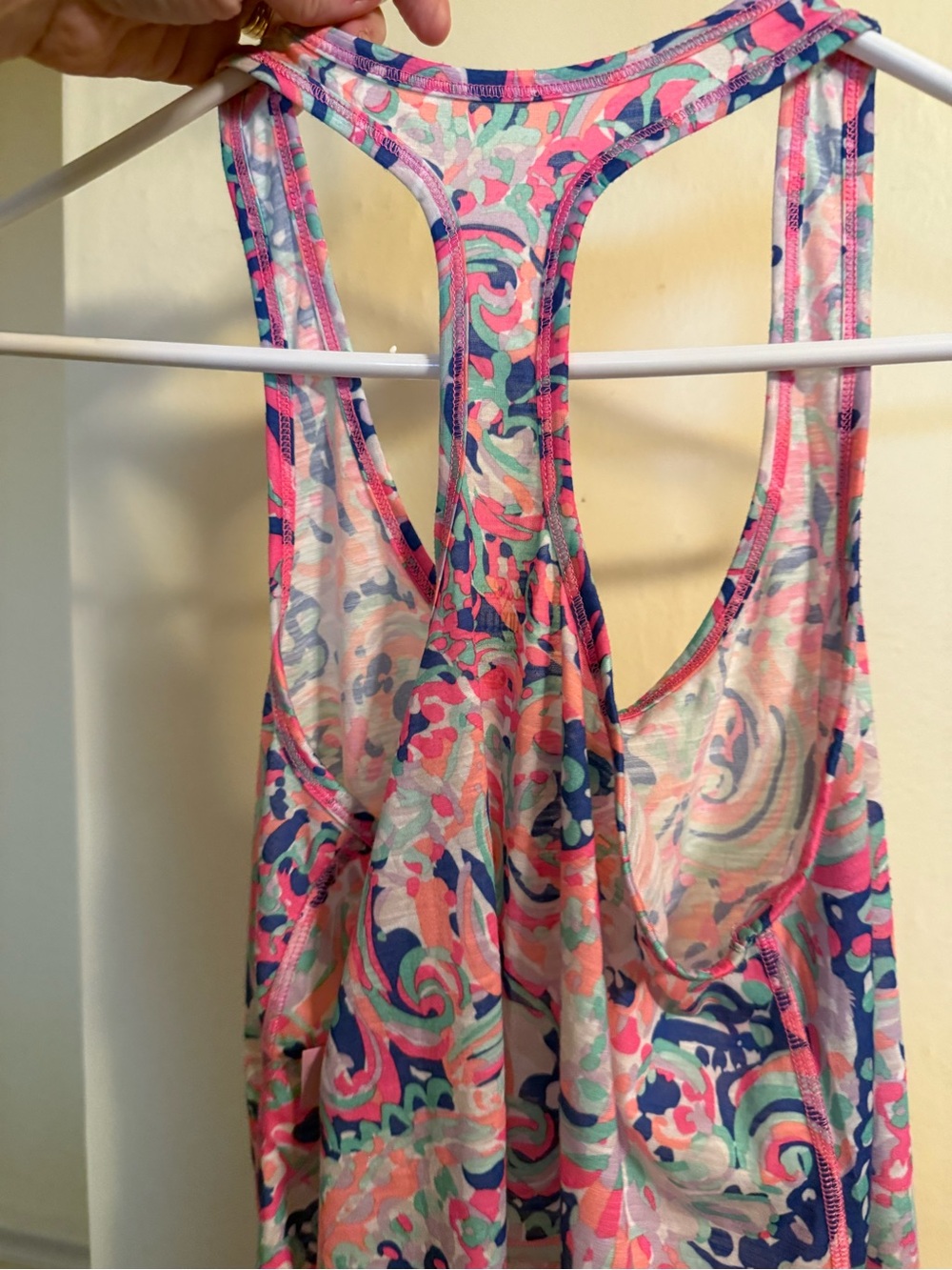 Lilly Pulitzer Razorback top extra small - Picture 4 of 4